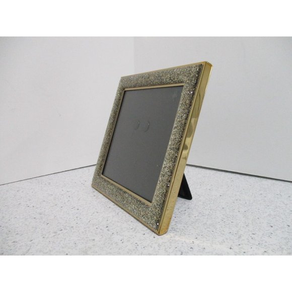 *Kensie Home Champagne Golden Burst Glitter Jelly Square Table Top Frame - Picture 3 of 6